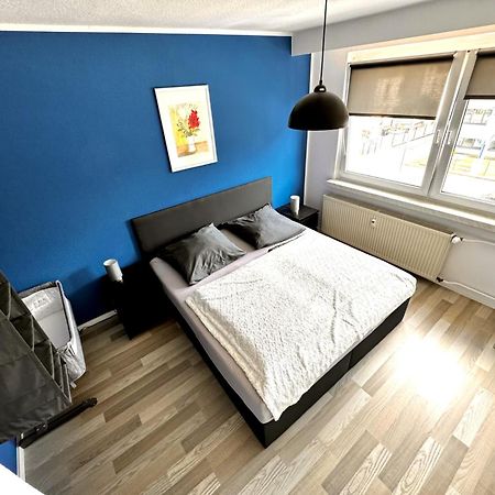 Kmhosting Zentrum Modern Appartement - Kingsize Boxspringbett 开姆尼茨 外观 照片