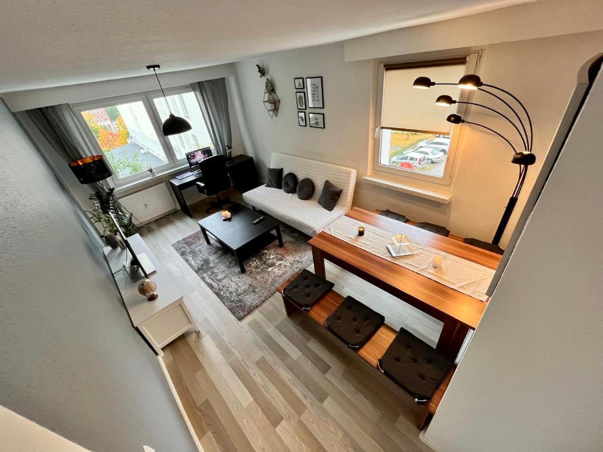Kmhosting Zentrum Modern Appartement - Kingsize Boxspringbett 开姆尼茨 外观 照片