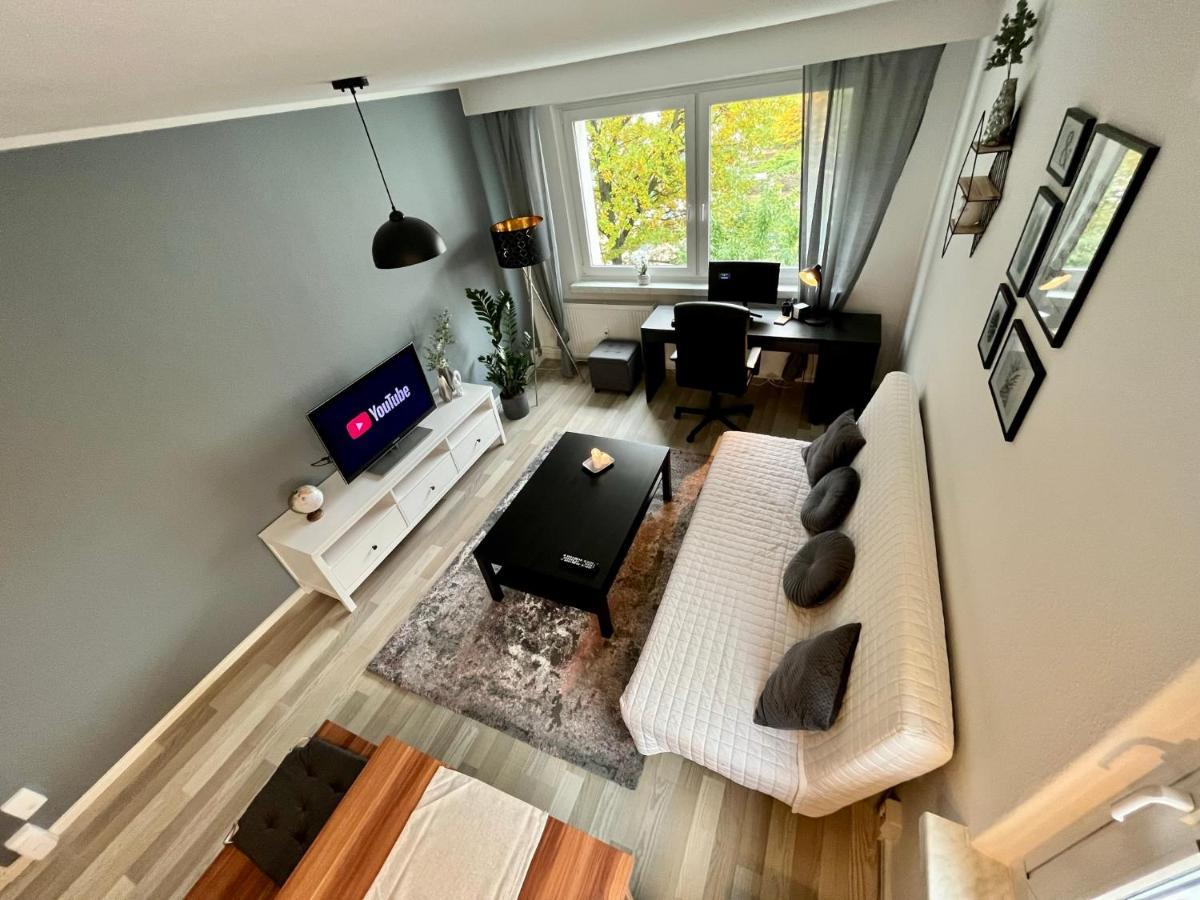 Kmhosting Zentrum Modern Appartement - Kingsize Boxspringbett 开姆尼茨 外观 照片