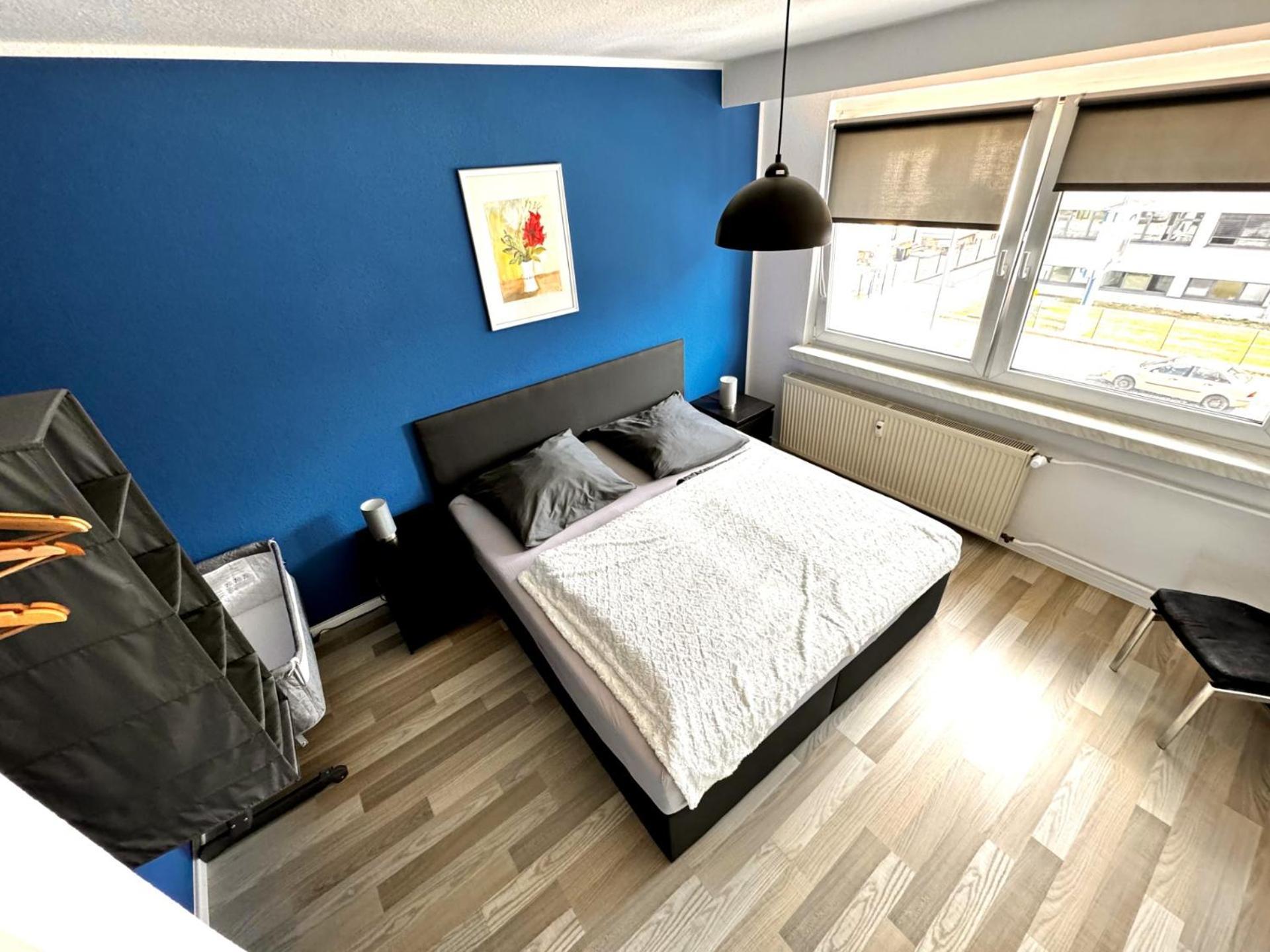 Kmhosting Zentrum Modern Appartement - Kingsize Boxspringbett 开姆尼茨 外观 照片
